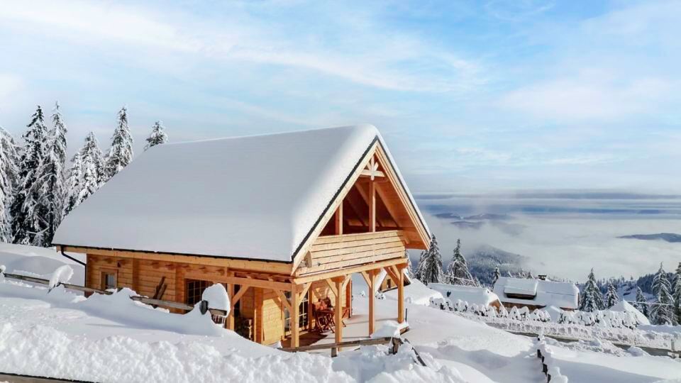 Hütte Buchfink