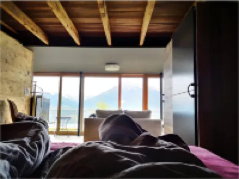 Chalet with Panoramic Views of the Mountains of the Oberland and Lake Thun 錫格里斯維爾住宿飯店