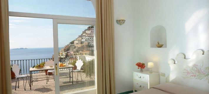Villa Rosa Hotele w: Positano