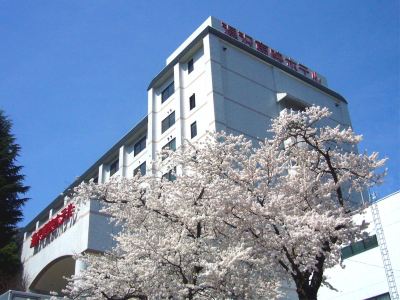 施設外観 越後湯沢温泉 露天大岩風呂の宿 湯沢東映ホテルの写真