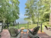 Relax and recharge! Cabin on a tranquil bay on Deer Lake is a perfect get away! イタスカのホテル