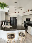 Stunning 3-bd Cape Coral  house, Gulf access  heated salt water pool, WiFi, AC.