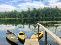 Cabin Style Studio Apt with Private Hot Tub on 100 Acres Kayaks, Canoes & Sup Hotels in Windsor