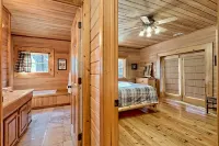 Secluded Mountain Lodge & Waterfront Cabin w/King Beds, Firepit, Game Room....