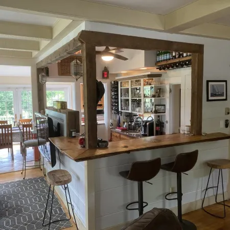 Historic intown waterfront w/PRIVATE dock & pool on 8.5 acres.