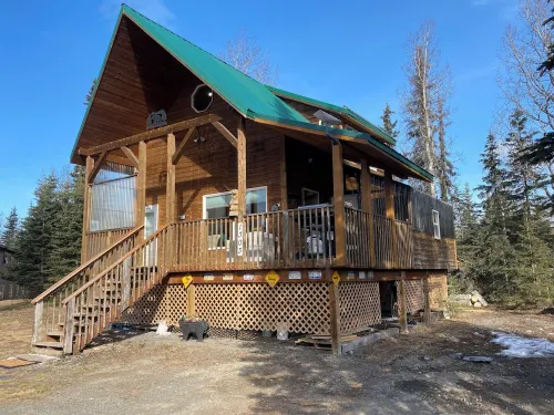 Alaskan cabin retreatClose to the beach and world famous kenai river