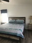 This 3 bedroom, 2 bath home on beautiful Lake Buchanan at Poppy's Pointe Resort!