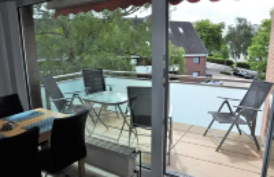 Sunny 2 room apartment near the beach with balcony and partial sea view