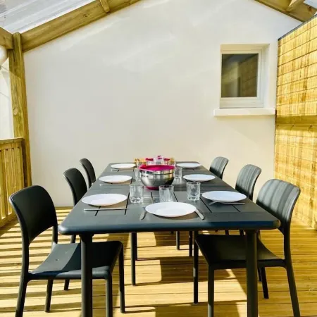 100 m Plage du Portzic Morgat Maison 4 Personnes 2 Chambres Jardin