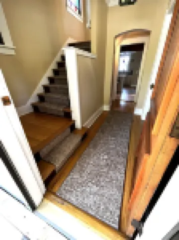 Updated Craftsman home, quiet setting, porch swing overlooking Old Town Park.