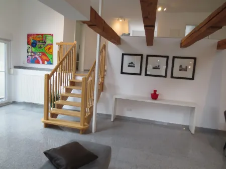 Comfortable mod. Apartment -Lighthouse-(95m2) in the middle of Steinhude, WLAN, wallbox, parking lot