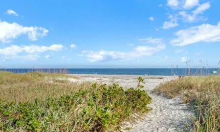 Private Beach Access 2 Bedroom Condo w Heated Pool