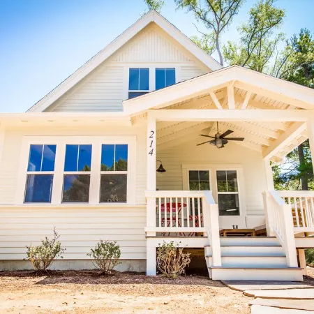 Modern Farmhouse Just Steps from Town and Lake Michigan w/Heated Pool!