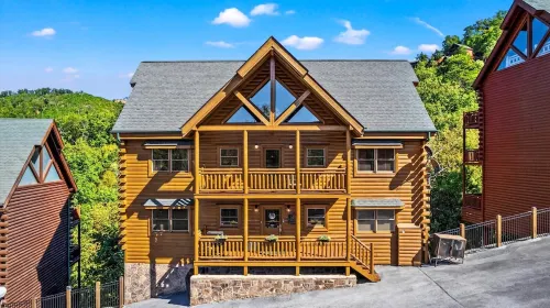 Luxury 7Br Smoky Mountain Lodge, Outdoor Pool, Hot Tub, Game Room & Theater -24 - 4-Star