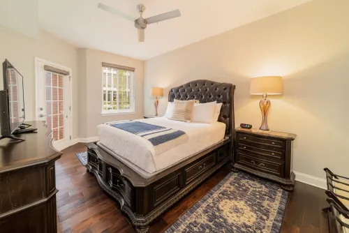 Luxe 2BR/2BA Condo 1 Block from Main St w/ Balcony