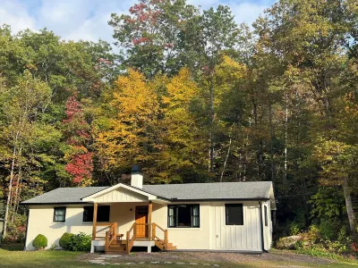Newly remodeled cabin in DuPont State Forest between Brevard & Hendersonville