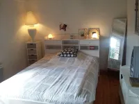 Pretty renovated farmhouse in a garden near the sea