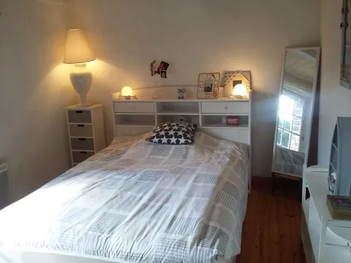 Pretty renovated farmhouse in a garden near the sea