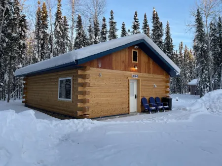 Arctic Cabin in North Pole, Alaska