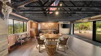 Woodland Escape with Pickleball, Porch Views & Optional Private Saloon