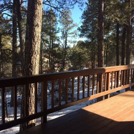 Views! in the Pines. Custombuilt, 2-Bdrm Home, Privacy. 3 Miles to Town.