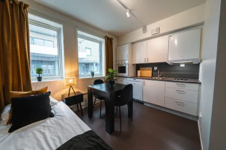 TotalApartments Seminarbakken City Studio Отели рядом с Аэропорт Тромсё