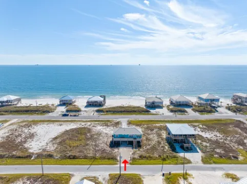 Steps to the beach! Gulf front! Water Views From All Sides!