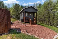 The Fire Cabin sets in the heart of the beautiful Moravian Falls