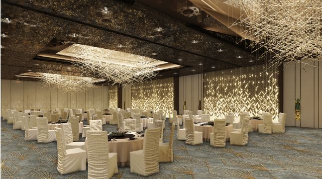 소피텔 두바이 디 오베리스크 수영장