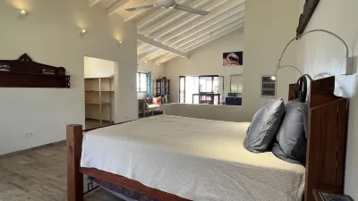 Romantic getaway on the Caribbean with private plunge pool.