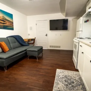 Private Main-Level Suite for Work & Play