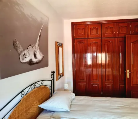 First line beach, free WIFI, air conditioning and garage #