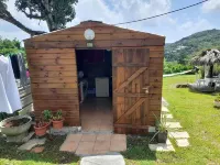 Wooden and atypical chalet