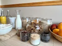 Eyjólfsstaðir Guesthouse Egilsstaðir - breakfast