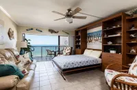 OCEANFRONT condo directly overlooking the clear blue water of the Gulf of Mexico