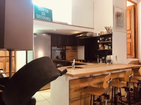 Under the roof in the center of Vence