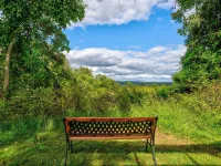 Modern Rustic Retreat w/Private Trails & Stream Hotels in Hamilton Township