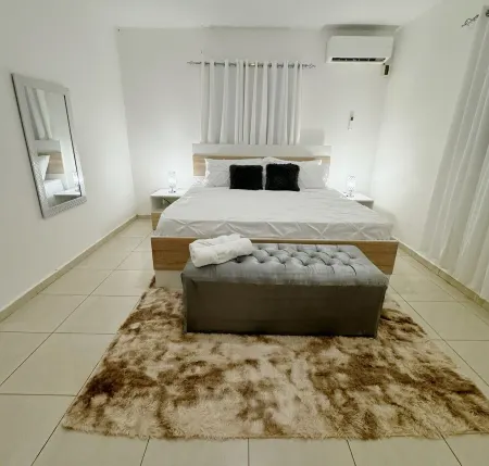 3-bedroom apartment in brilliant Bonao with WiFi, AC