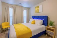 Four beds w/ 1 king, 3 queen beds each with a TV. Centrally located! No pets