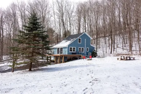 Cozy 4-Bedroom Modern Mountaintop Retreat in Jewett