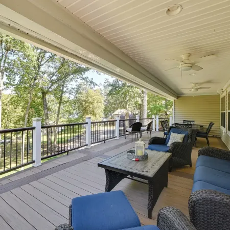 Lakefront Gilbertville Haven w/ Private Boat Dock!