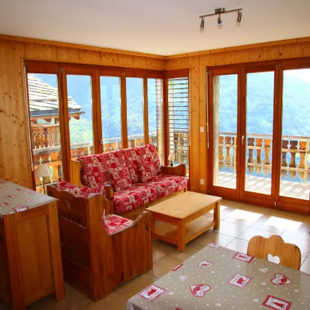 Cozy apartment with Rhone Valley view