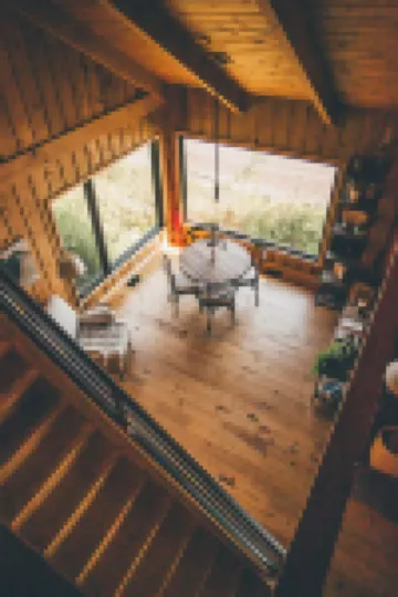 Timber-frame Beach Chalet on Lake Superior between Lutsen and Grand Marais