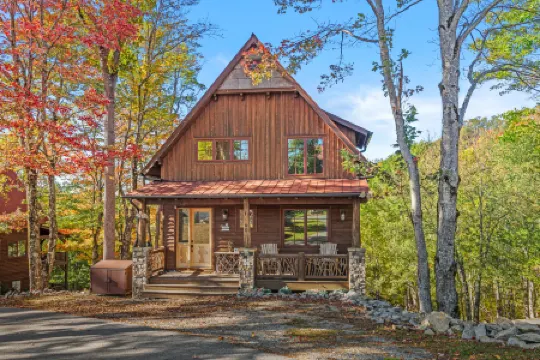 Expansive Blue Ridge Views and Game Room - Elegant Mountain Retreat