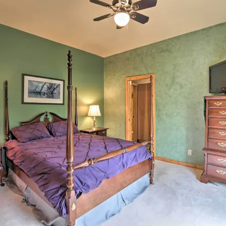 Spacious Lakefront Home w/ Patio & Boat Dock!
