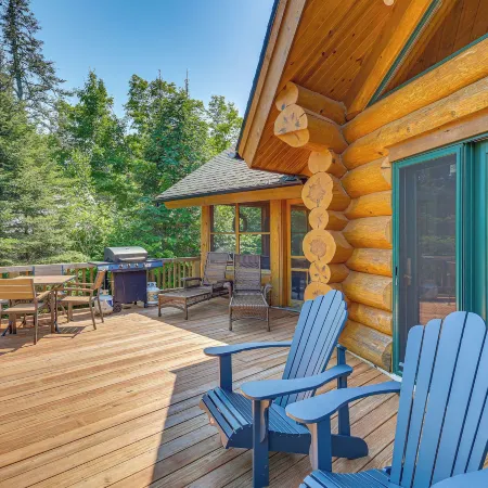 Waterfront Escape on Caribou Lake: Dock + Fire Pit