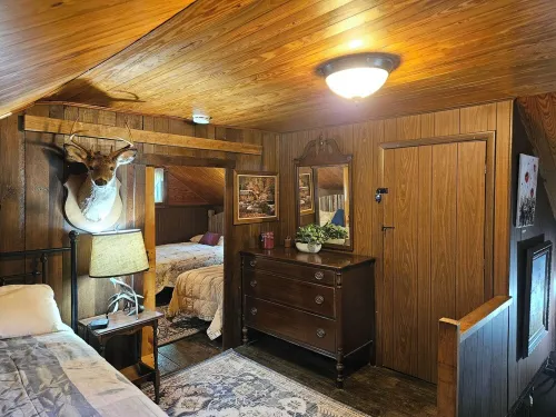 Historic pet friendly cabin with shooting range, and ATV trails on 80 acres. - 2-Star