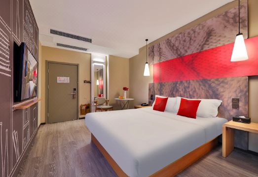 위에펑 호텔 조식 뷔페 또는 공용공간