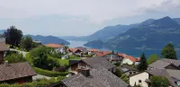 Elfe-Apartments: Studio for 2 Adults, Balcony with Lake and Mountain View