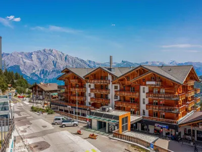 T-Resort la Tzoumaz 4p8 Vue vallée